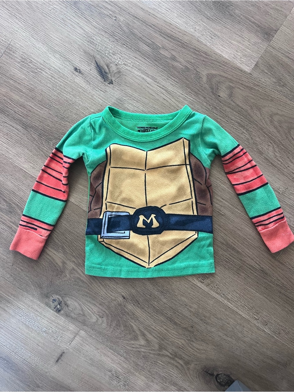 Teenage Mutant Ninja Turtles Kids Shirt Michaelangelo 18M